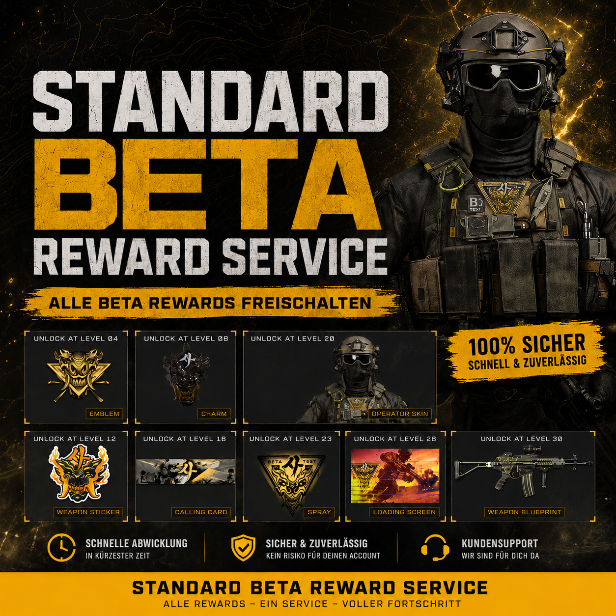 Call of Duty: Modern Warfare 4 - Standard Beta Reward Service